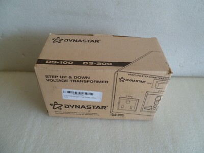 DYNASTAR DS-100 STEP UP & DOWN VOLTAGE TRANSFORMER