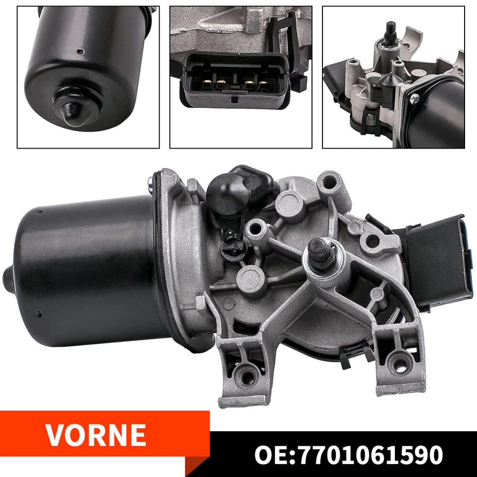 Front Windscreen Wiper Motor For Renault Clio III 53567502 7701061590 - Image 2 of 4