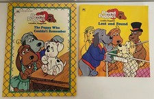 Pound Puppies Golden Books Vintage 1986 1987 Lot Lost Found Couldn't Remember