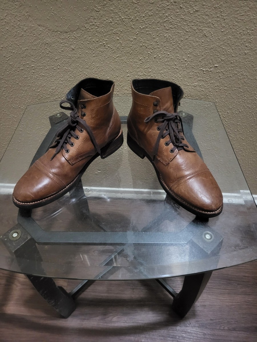 Thursday Mens Brown Ankle Leather Boots, Size 12,Cond.is V  display picture 1
