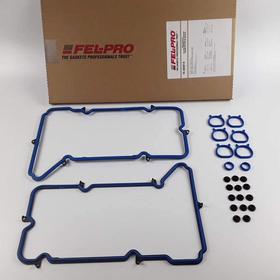 Juego de juntas de cubierta de válvula de motor Fel-Pro para Oldsmobile Aurora, Intrigue 1999-2002 Foto 3 de 4