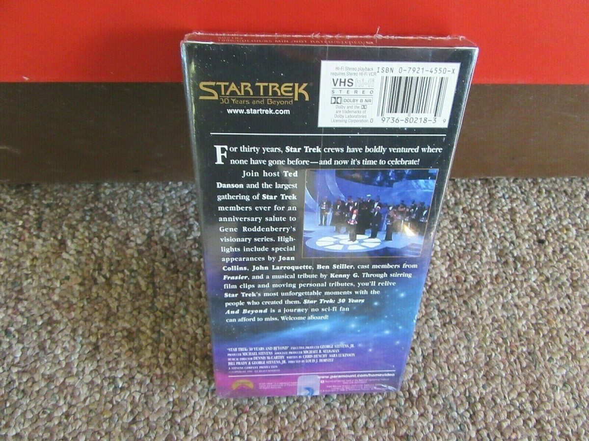 Star Trek - Thirty Years and Beyond VHS 97368021839| eBay