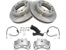 For 2003-2017 Chevrolet Express 3500 Brake Pad Rotor and Caliper Set 85899QNSK
