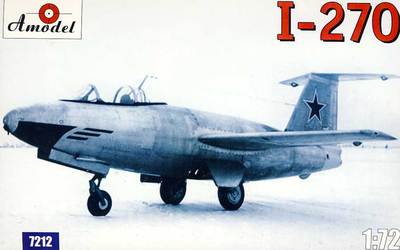 Amodel I-270 wie Me 263 / 163 Russischer Jäger Modell-Bausatz 1:72 NEU OVP kit