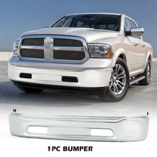 NEW Chrome Steel Front Bumper Face Bar Shell for 2013-2018 RAM 1500 Pickup 13-18