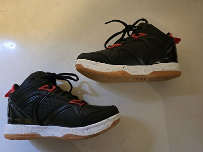 #ad Boys Size 13 And1 Basketball Shoes Black And Red $9.95