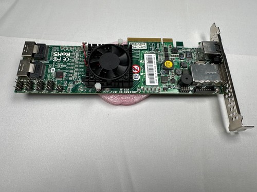 Areca ARC-1880IXL-8/12 6Gb/s 12 Port PCIe SAS/SATA RAID Adapter - Picture 2 of 9