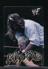 1999 WWF Wrestling vending sticker Mankind Mick Foley Cactus Jack great for TTM