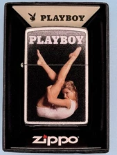 Vintage May 1964 Playboy Magazine Cover Zippo Lighter NEW Rare Pinup