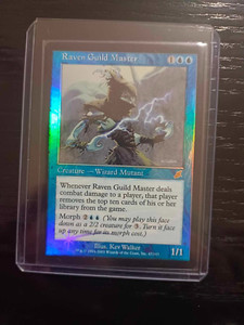 MTG CARD Magic Raven Guild Master FOIL Scourge 47/143 ENG MINT