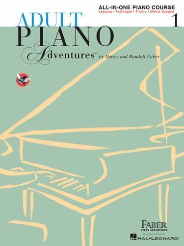 Adult Piano Adventures All-In-One Piano Course Book 1 - Book/Online Audio by ...