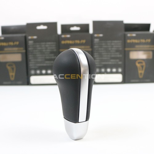 Black Leather Gear Shift Knob For infiniti FX35 FX45 2003 2004 2005 2006 2007 - Picture 3 of 8
