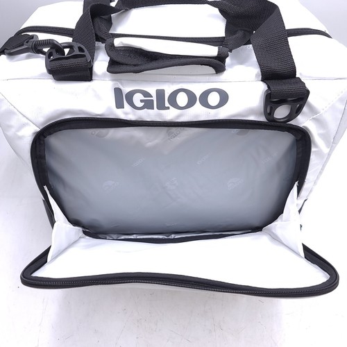Igloo Marine Maxcold White Shoulder Carry 36 Can Soft Cooler Bag - 第 3/15 張圖片