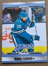 2024-25 Upper Deck MVP #74 Mario Ferraro San Jose Sharks 