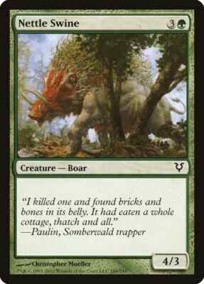 NETTLE SWINE X 4 E/X+ AVACYN RESTORED MTG