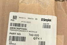4100-0620 Transponder IF Module Simplex  742-520