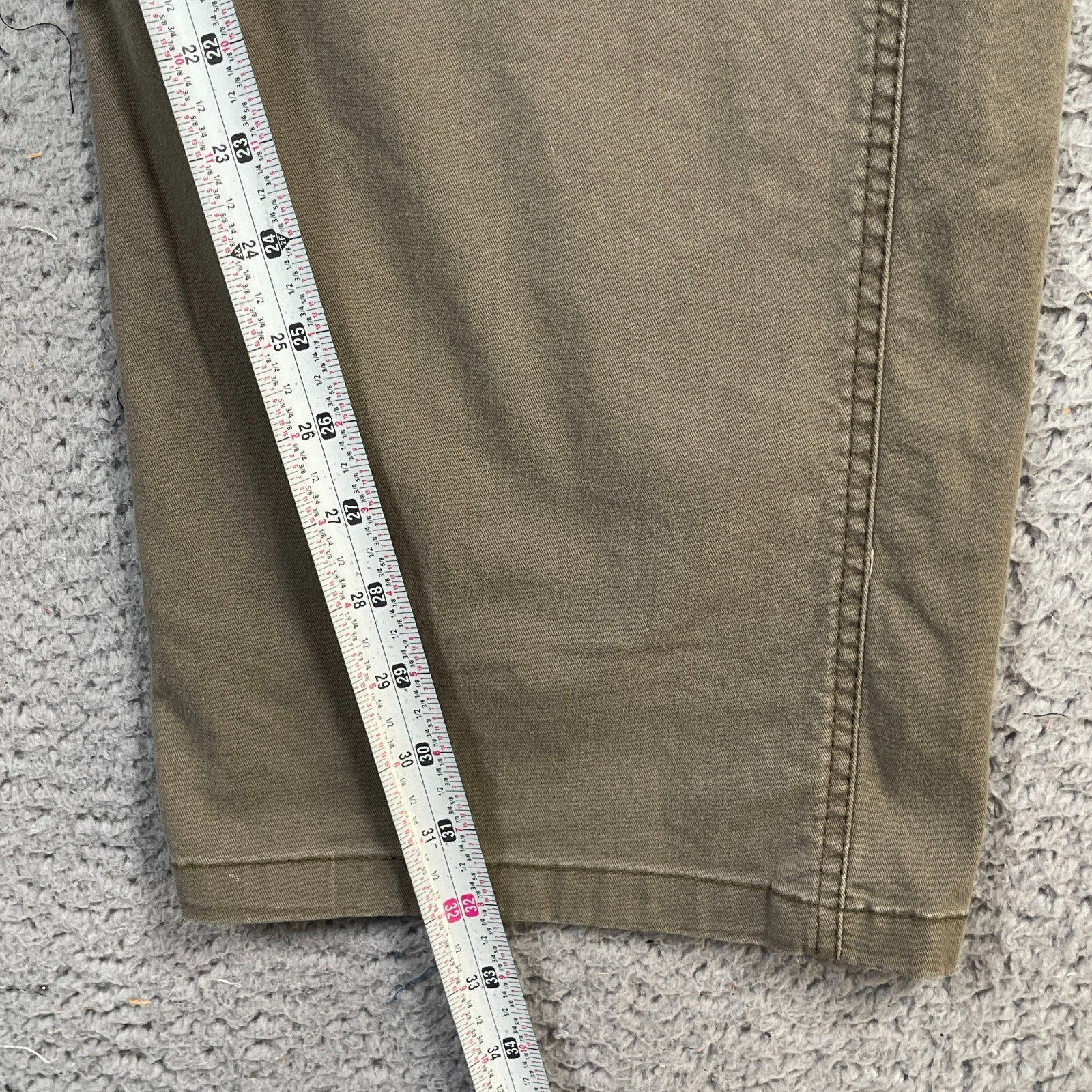 Wrangler Cargo Pants Men's 48x32 Khaki Classic Stretch Outdoor Workwear Pockets