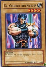 Yu-Gi-Oh-Karte - Dai Grepher, der Krieger
