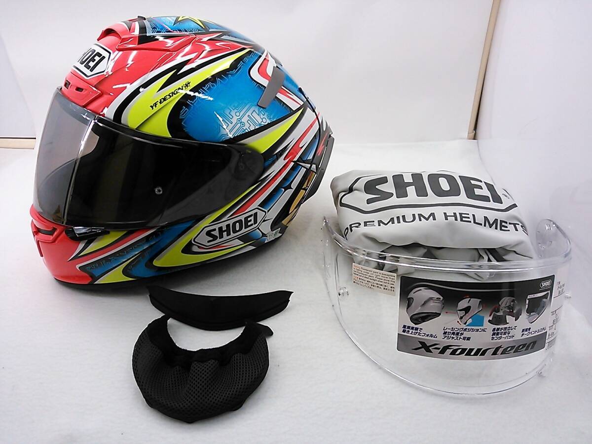 SHOEI X-14 DAIJIRO Lサイズ フルフェイスヘルメット shoei