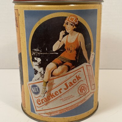 Vintage Cracker Jack Tin | eBay