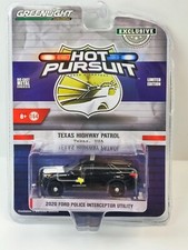 1:64 Greenlight 2020 Ford Police Interceptor Utility Texa Highway Patrol