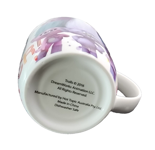Trolls Poppy Pass the Glitter Day Ceramic Mug 2016 Kids Children's Gifts - Imagen 6 de 7