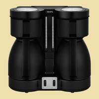 Krups Doppel-Kaffeemaschine Duothek Thermo Kt 8501 - Schwarz (Duo-Kaffeeautomat)