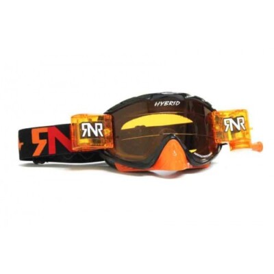 RIP N ROLL HYBRID FULLY LOADED BRILLE MOTOCROSS MX ENDURO RnR SCHWARZ ORANGE