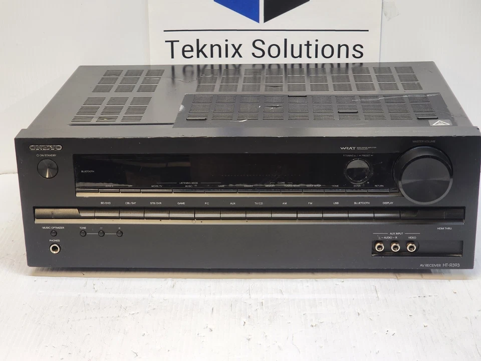 Onkyo HT-R393 5.1ch Home Theater Receiver 4K Dolby DTS Bluetooth HDMI - Tested - Image 3 of 4