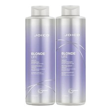 Image of Joico Blonde Life Violet Shampoo 1000ml & Conditioner 1000ml | 2 x 1L Duo Bundle