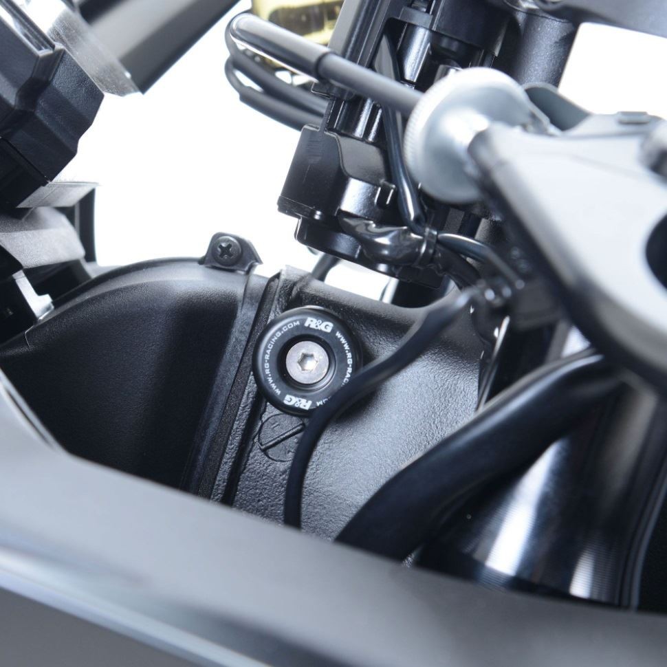 R&G Lockstop Savers Black Ducati Panigale V4 2017 - 2019