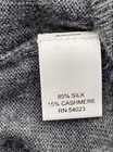 Banana Republic Mens Gray Red Silk Cashmere Argyle Vest Sweater Size Large — photo 4