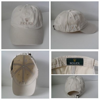 ROLEX Watch Hat Crown Logo Monochrome Beige on Beige SEE PHOTOS
