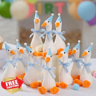 Blueweenly 12 Cute Blue Goose Party Favor