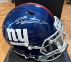 Jaxson Dart New York Giants Autographed Riddell Speed Authentic Helmet Fanatics