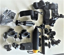 Accessories Set Mount Kit for  Action Cam -20 pcs, Sold as-is