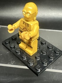 Lego C-3PO Minifigure Wires Printed Legs 75222 75159 75136 75228 75173 sw0700