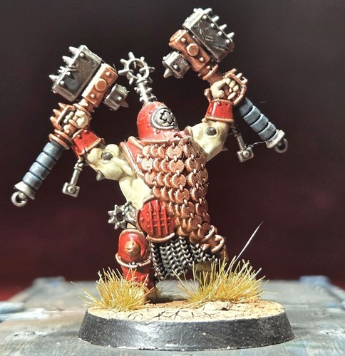 Warhammer Warcry Iron Golems Armator Miniatur Bemalt Chaos Slaves to Darkness