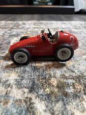Shuco 1070 Grand Prix  Racer #2 Wind Up Made In West Germany w/ Key And Stand