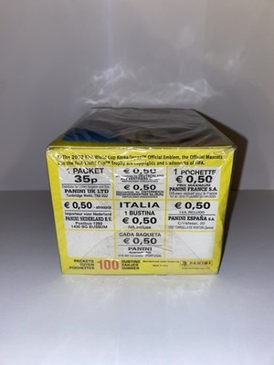 World Cup 2002 Korea Japan Sealed Sticker Box Panini
