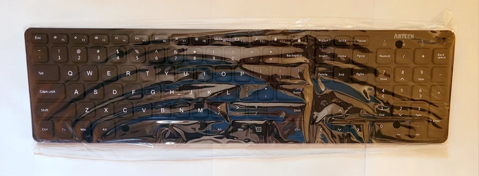 Arteck HW305 3MW167 Universal 2.4G Wireless Keyboard & Mouse Combo New Free Ship - Image 2 of 4