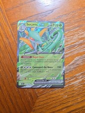 Pokémon TCG Black Bolt Serperior EX Double Rare Holo Card 003/086