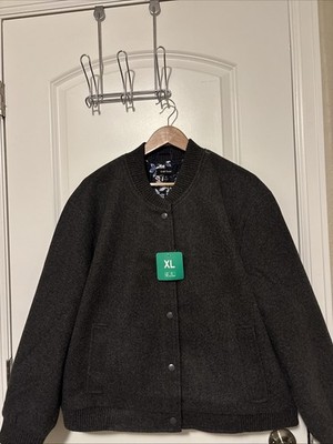 Well Worn Women's Bomber Style Jacket Gray Size XL