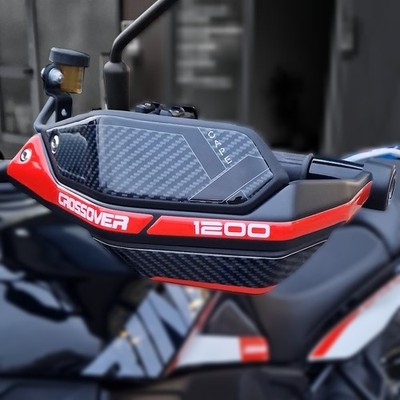 Aufkleber 3D Motorrad Kompatibel mit Moto Morini X-Cape 1200 2026 Handschützer