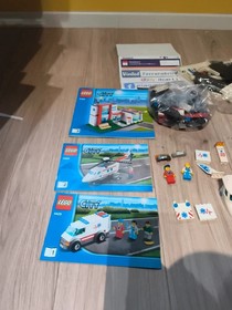 LEGO 4429 Hospital Rescue Helicopter City Series with Instruction Complete tr