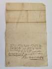 1749 antique COLONIAL DEED norwich ct JOHN BARNUM to JOSEPH JONES land — photo 2