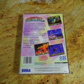 Astal (Sega Saturn, 1995) - Complete CIB with Manual but not Reg Card, w/ foam