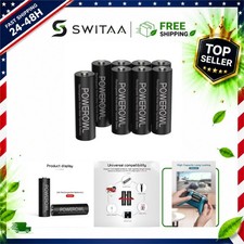 POWEROWL Rechargeable AA Batteries 2800mAh 1.2V NiMH Low Self Discharge 8 Pack