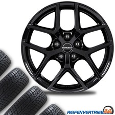 4x Alu Winterräder für Peugeot 508 Reifen 225/55R17 Semperit