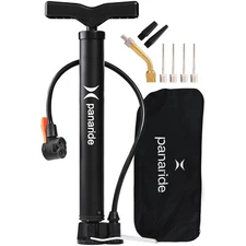 Bike Floor Pump with Valves Pump High Pressure 120 Psi,Bicycle Pump with Air